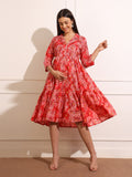 Women's maternity Dress Short Midi Comfortable Dress