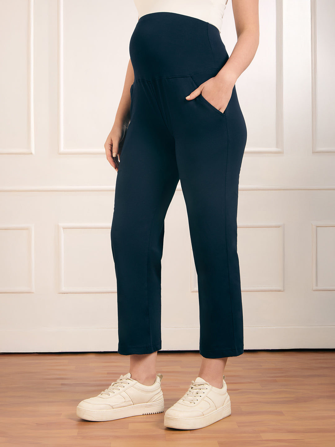 Maternity Trouser, Navy Blue