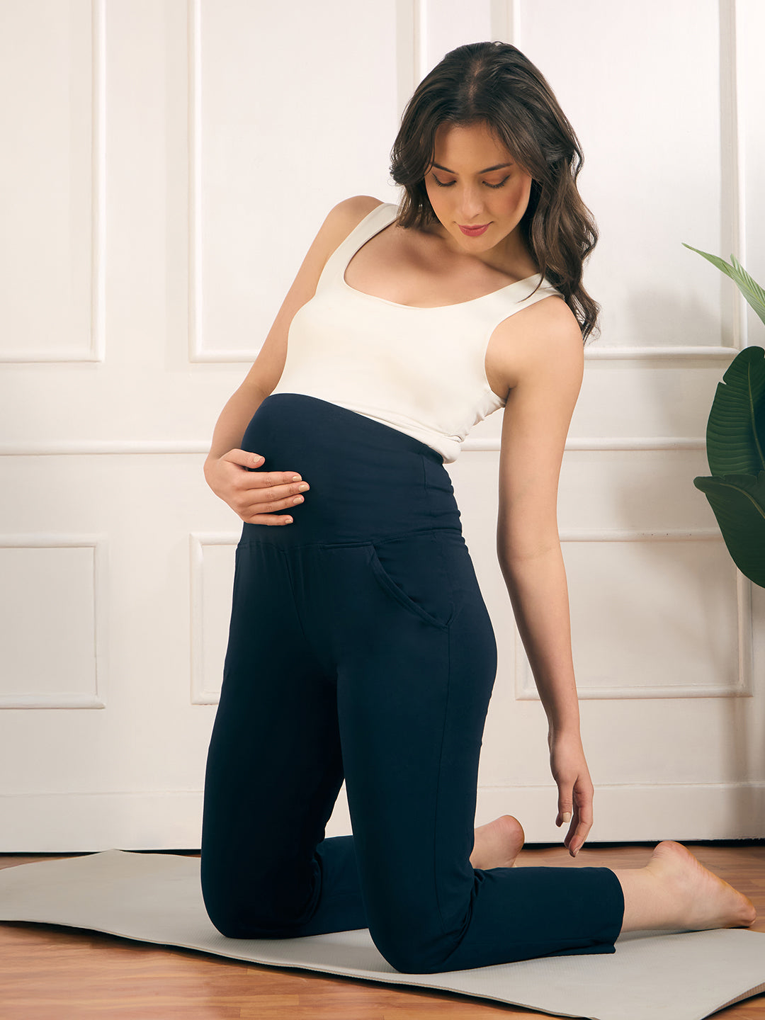 Maternity Trouser, Navy Blue