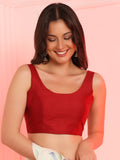 Raw Silk Blouse, Peach