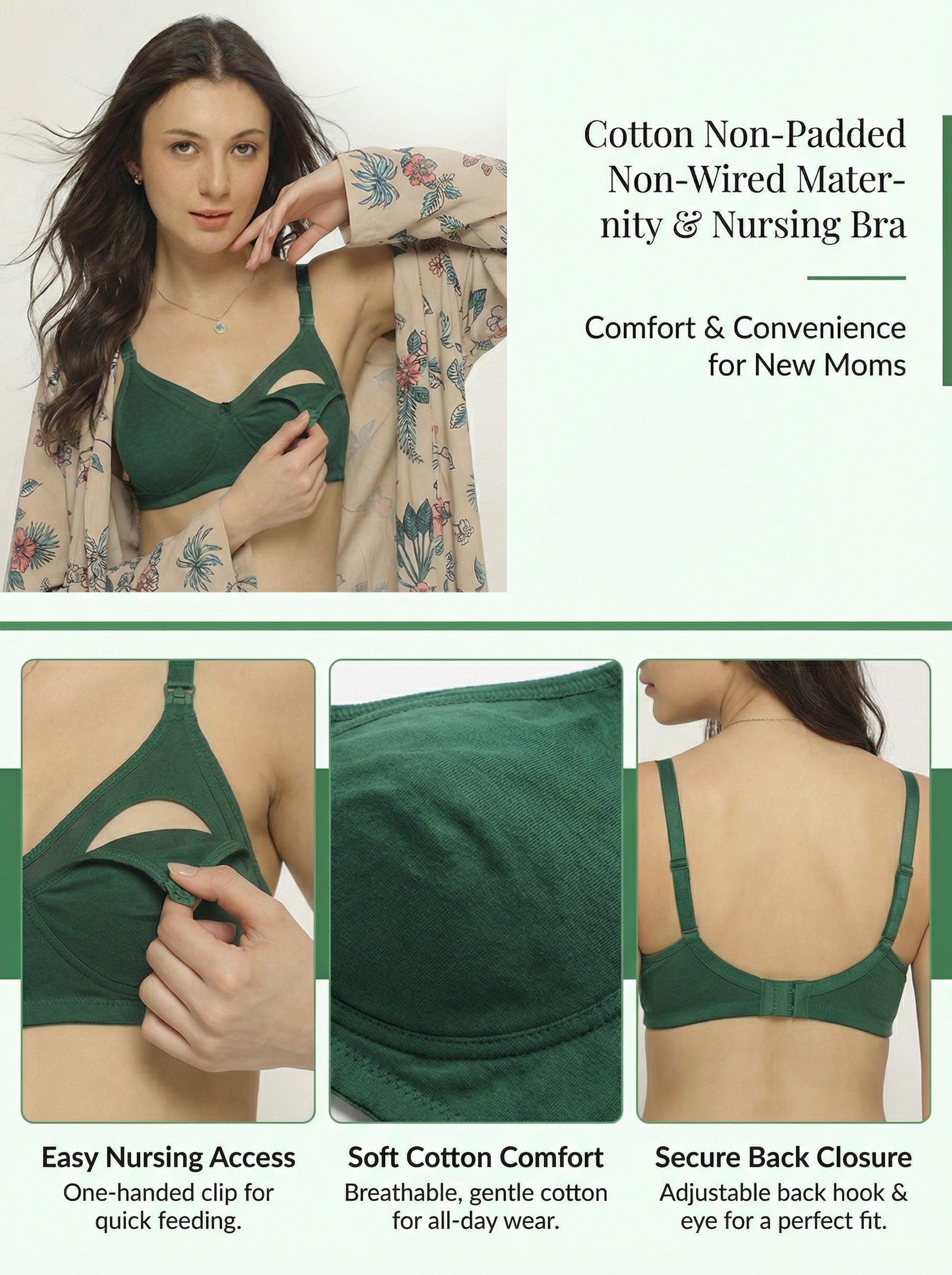 Maternity Bra, Pack Of 3