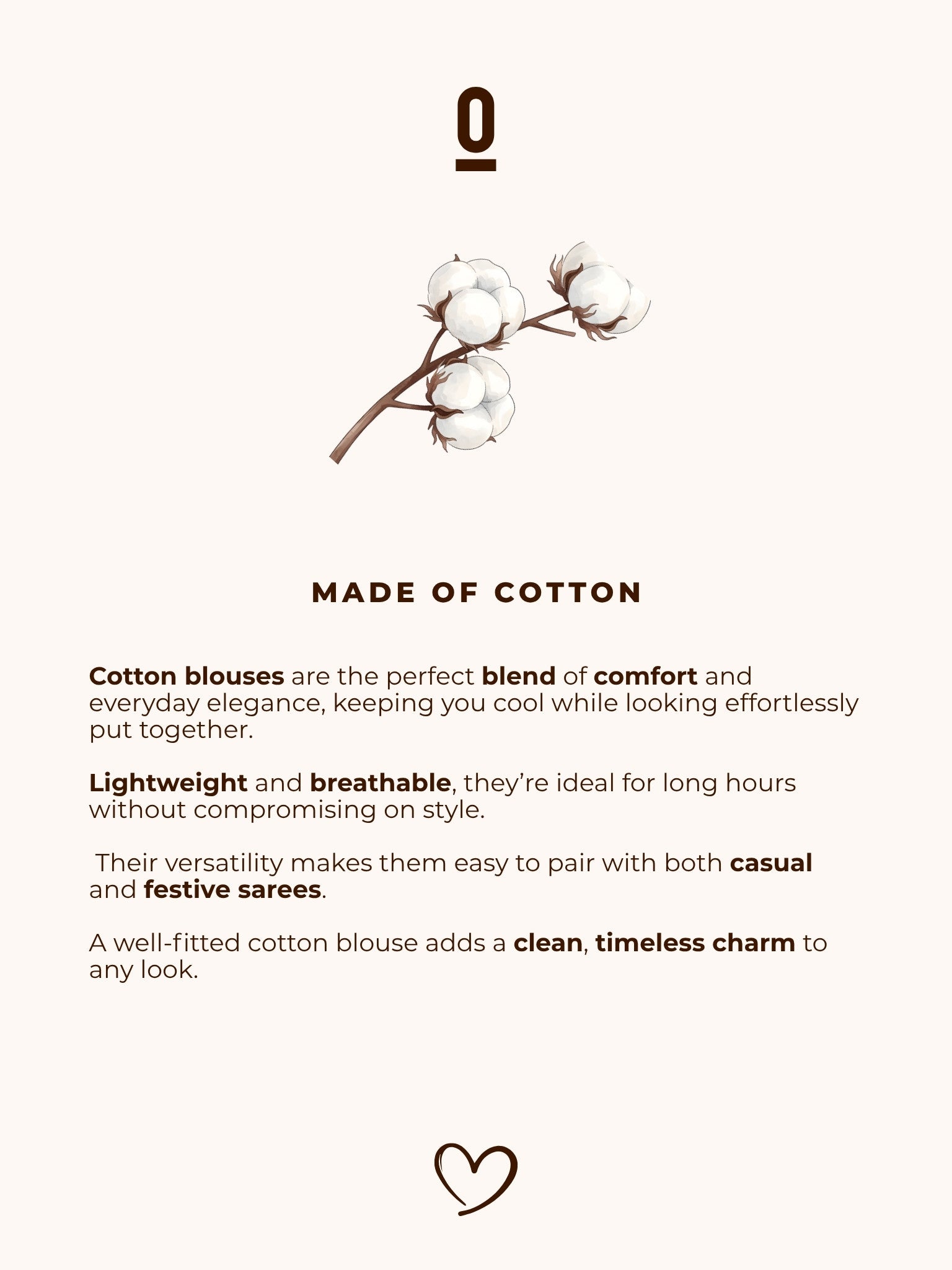Cotton Blouse, Purple
